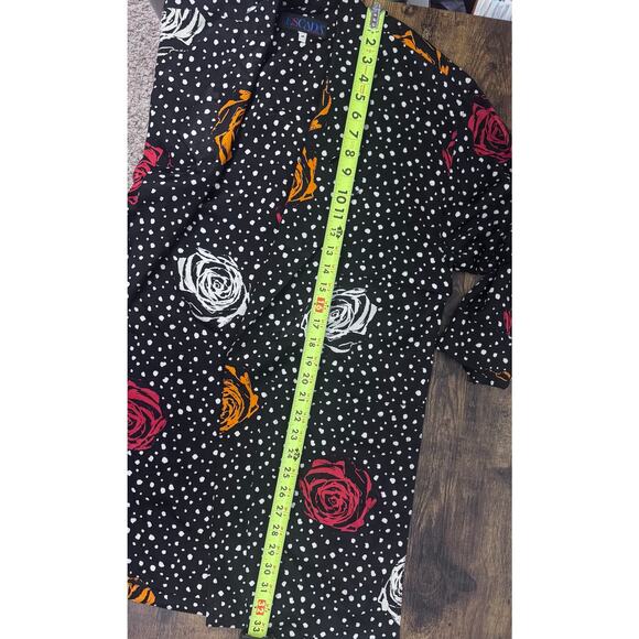 Escada Women’s 100% Silk Blazer Style Slit Top Size FR36 US4 - Picture 5 of 13